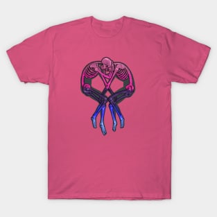 Omnisexual Flag Skeleton Love T-Shirt